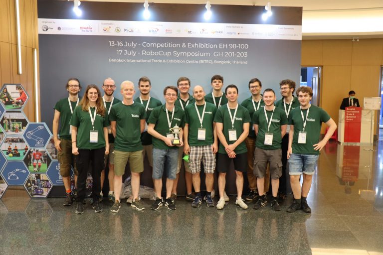 Vice world champion in robot soccer